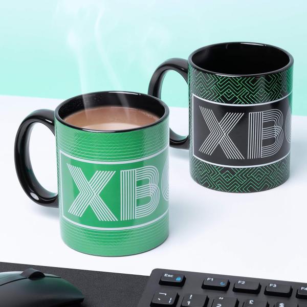 XBox Series X Logo Thermoeffekt Tasse